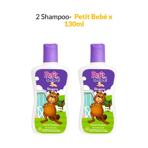 2 Shampoo Petit Bebé x 130ml