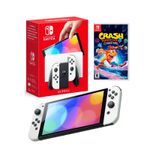 Consola-Nintendo-Switch-Oled-Blanco---Crash-Bandicoot-4