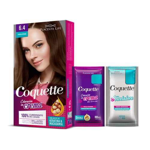 Coquette Tinte 5.4 Chocolate Pack 1 aplicacion