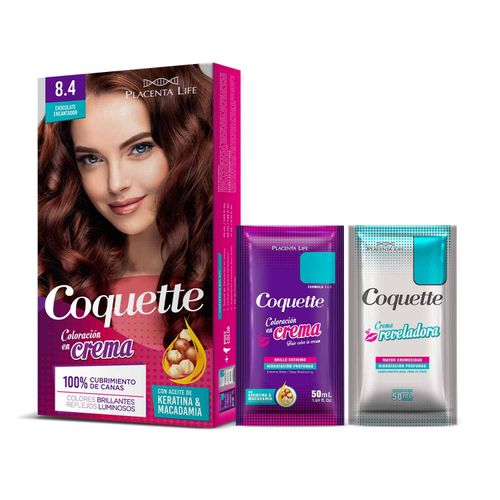 Coquette Tinte 8.4 Chocolate Encantador Pack 1 aplicacion