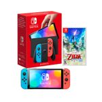 Consola-Nintendo-Switch-Oled-Neon---Zelda-Skyward-Sword