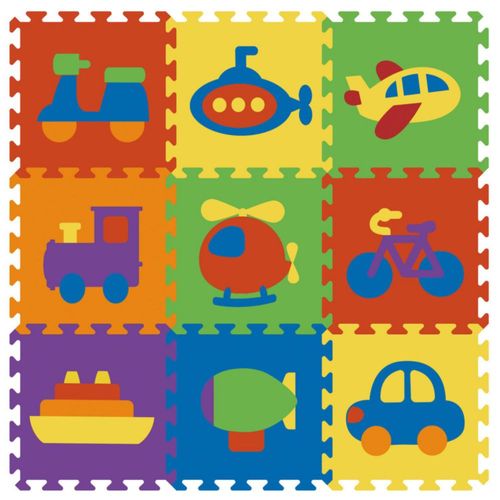 Alfombra De Bebé Benic Eva Puzzle Mat Vehicles