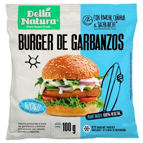 Burger de Garbanzos DELLANATURA Bolsa 100g