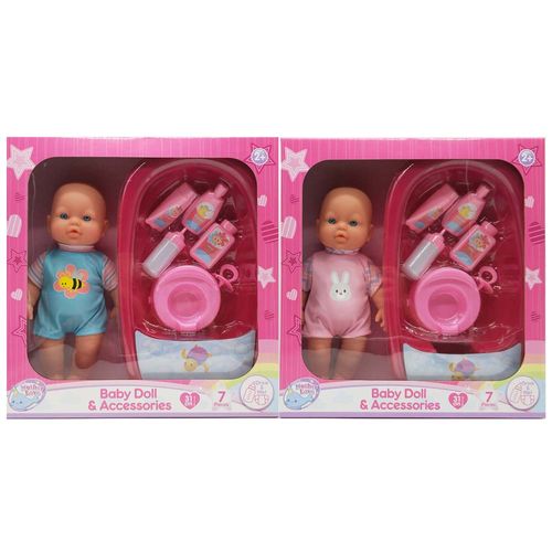 Muñeca MOTHER LOVE Drink & Wet 31cm (Modelos Aleatorios)