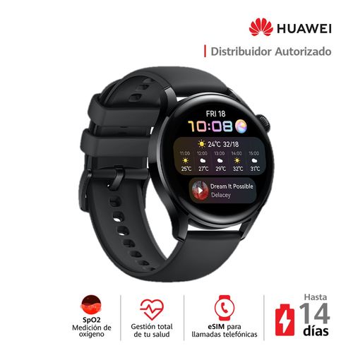 Smartwatch Huawei Watch 3 Negro