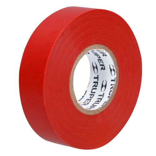 Cinta Aislante rojo 19mm x 18m Truper Expert