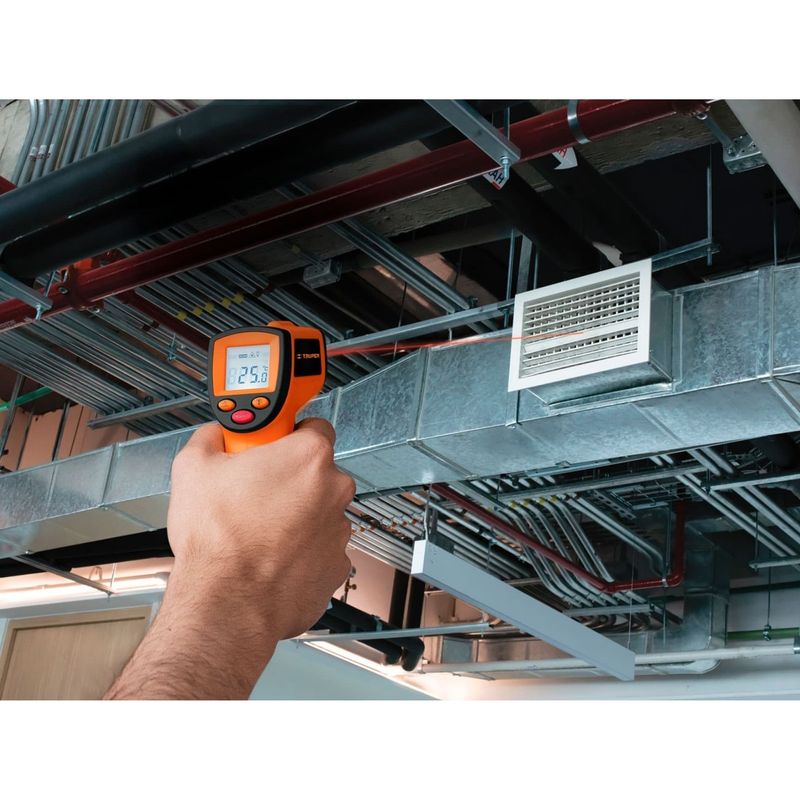 Medidor-de-Temperatura-laser-infrarrojo-de--50°C-a-500°C-Truper