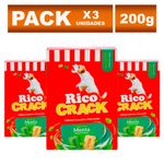 Snacks-para-Perros-Ricocrack-Adulto-de-Menta-200g-x3