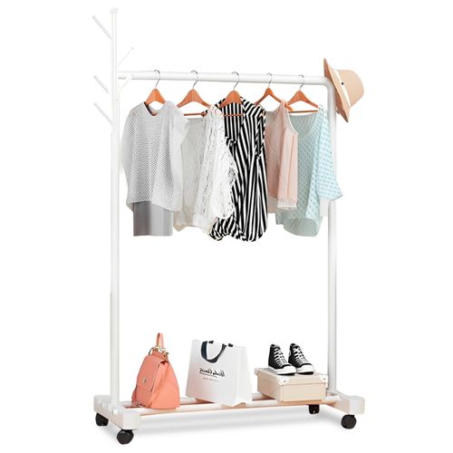 Perchero Colgador de Ropa Estante Organizador con Zapatera BL V3 48P