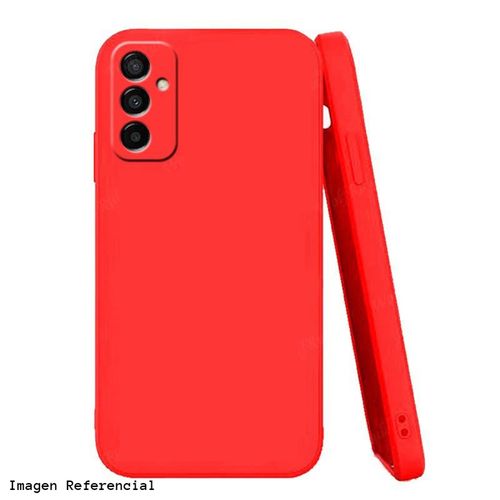Case Silicona Samsung S21 Ultra - Rojo