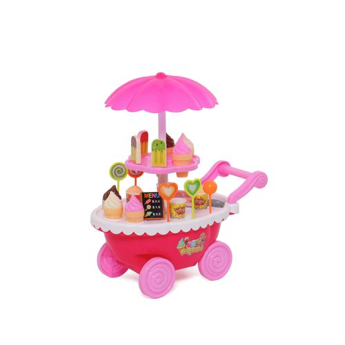 Carrito Fun Market Tiends De Helados 55 Piezas