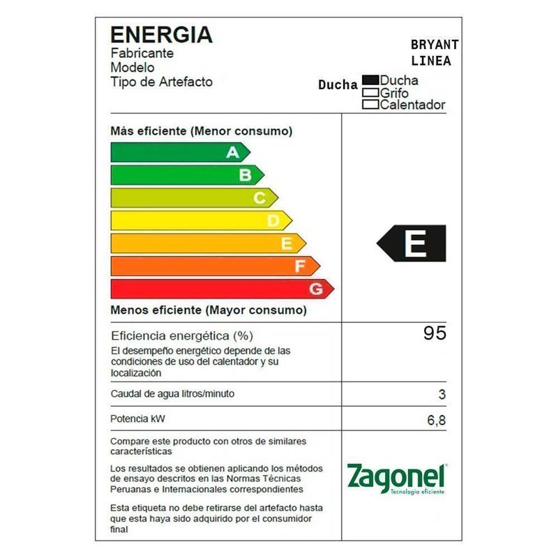 Ducha-Electrica-Bryant-Ideale-6kw