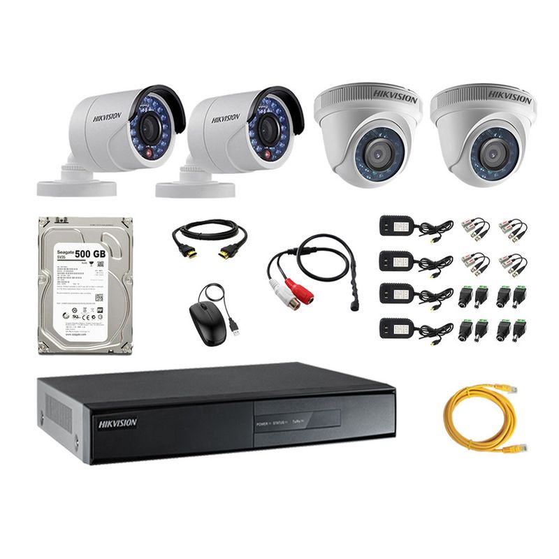 Kit-4-Camaras-de-Vigilancia-Hikvision-Hd-720P-Disco-500Gb-Kit-de-Microfono
