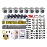 Kit-14-Camaras-de-Seguridad-Hikvision-Hd-720P-mas-Disco-1Tb-Completo-P2P