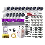 Kit-16-Camaras-de-Seguridad-Exterior-Hikvision-Full-Hd-1080P-mas-Disco-2Tb