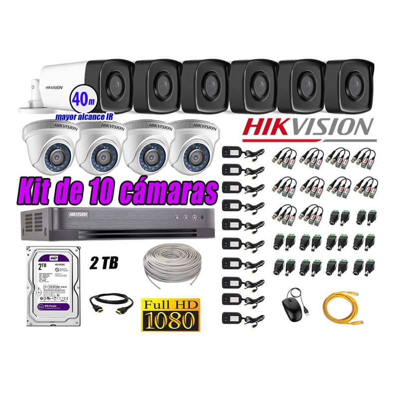 Kit-10-Camaras-de-Seguridad-It3F-Hikvision-Full-Hd-1080P-mas-Disco-2Tb-P2p-Mayor-Alcance
