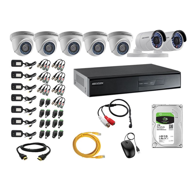 Kit-7-Camaras-de-Vigilancia-Hikvision-Hd-720P-Disco-1Tb-P2p-Kit-de-Microfono