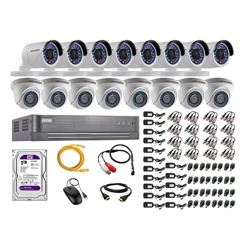 Kit-16-Camaras-de-Vigilancia-Hikvision-Hd-720P-Disco-1Tb-P2p-Kit-de-Microfono