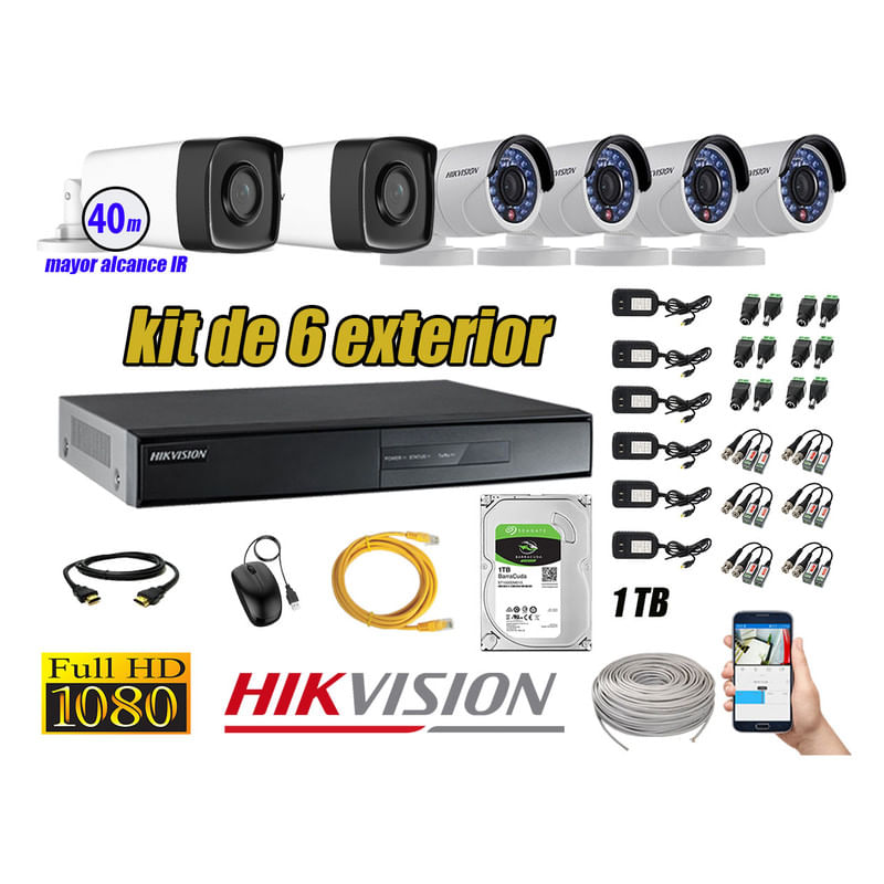 Kit-6-Camaras-de-Seguridad-Exterior-It3F-Hikvision-Full-Hd-1080P-Disco-1Tb-P2P