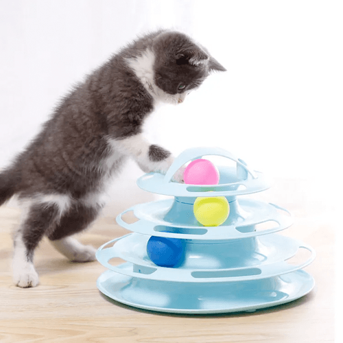 Juego Torre para Gato interactivo