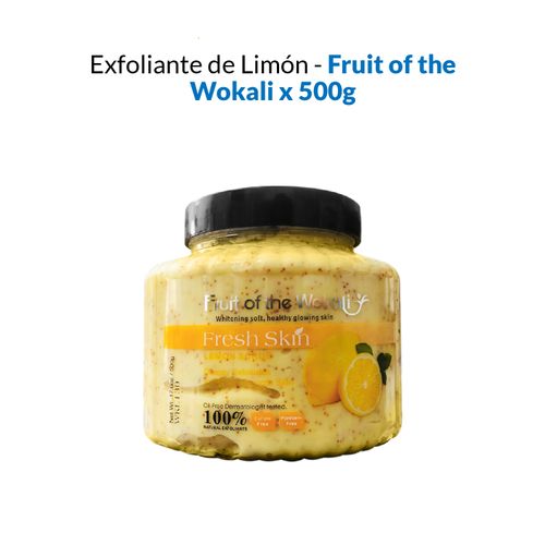 Exfoliante de Limón - Fruit of the Wokali 500gr