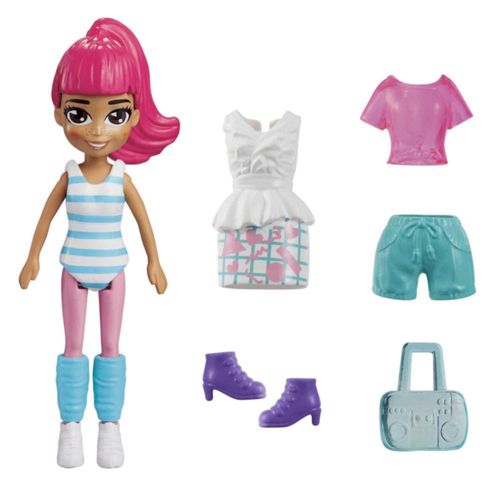 Muñeca Polly Pocket Paquete Moda Pequeño Margot Shimmer