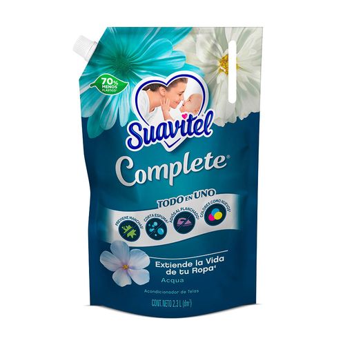 Suavizante Suavitel Complete Acqua 2.3L