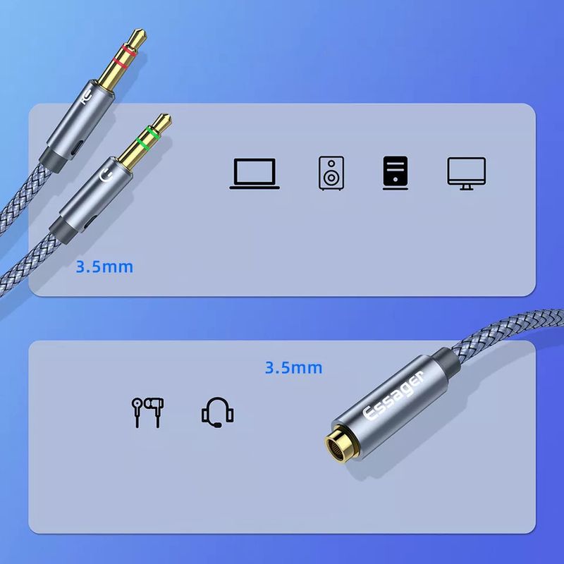 CABLE-AUDIO-SPLITTER-AUDIFONOS-Y-MICROFONO-MACHO-A-STEREO-35MM-HEMBRA-025-METROS-ESSAGER