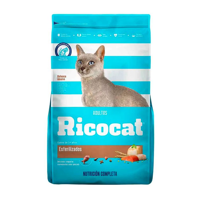 Comida-para-Gatos-Ricocat-para-Adulto-Esterilizado-Bolsa-9kg