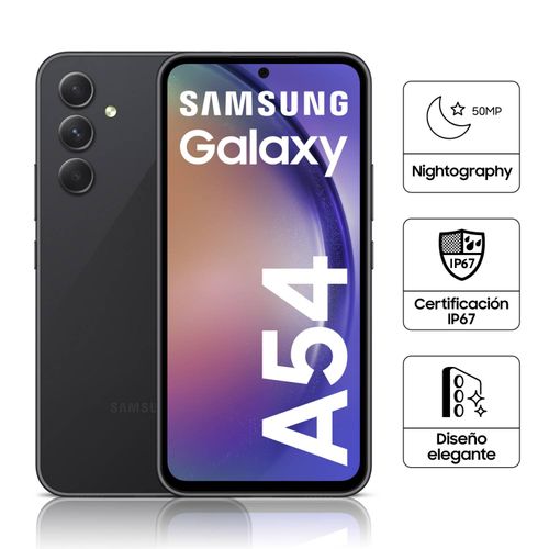 CELULAR SAMSUNG A54 5G 128GB ROM 6GB RAM NEGRO