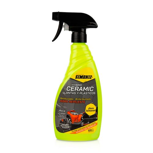 Restaurador de llantas y plástico 500ml Simoniz