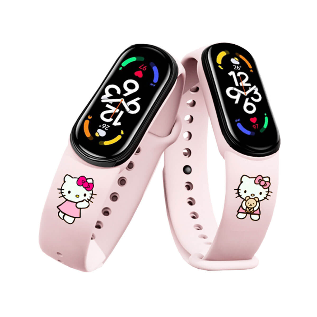 Correa Compatible Con Xiaomi Mi Band 7 Hello Kitty