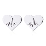 Set-collar-y-aretes-corazon-electrocardiograma-medicina-plateado