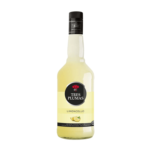 Licor TRES PLUMAS Limoncello Botella 700ml