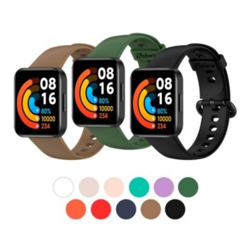 Correa de Silicona para Redmi Watch 2 Lite - Verde Militar