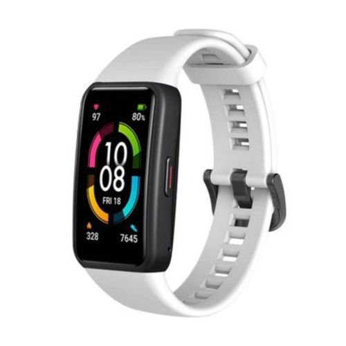 Correa de Silicona Para Huawei Band 6 - Blanco