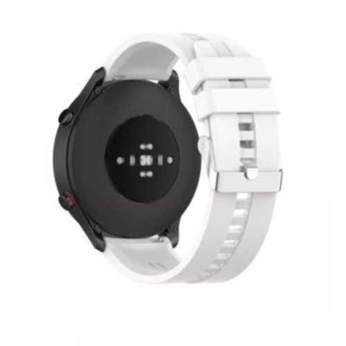 Correa Silicona Para Huawei GT2 46mm - Blanco