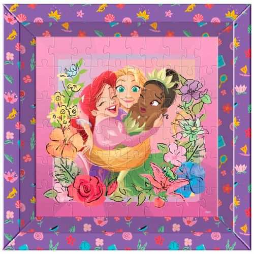 Rompecabezas con Marco DISNEY Princesas
