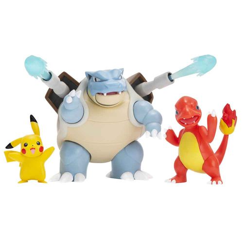 Pack POKEMON Figuras de Batalla Serie A 3un