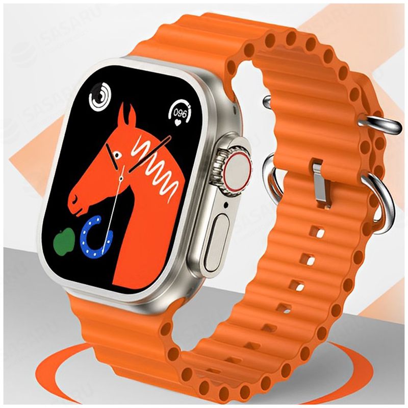 Smartwatch-T900-Ultra-Naranja-