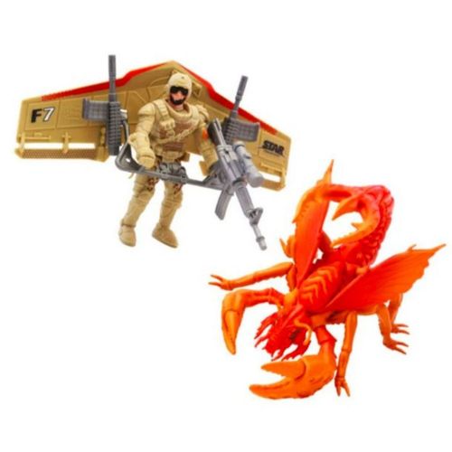 Figura Lanard Set De Juego Star Troopers Ataque De Planeta Claw Tale