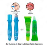 Gel-Contorno-de-Ojos-Serum---Labial-Liquido-Hidratante-con-Acido-Hialuronico