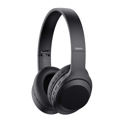 Audífonos bluetooth on ear Izuum Black Beat 2 micrófono incorporado, máx. 9 horas, control de música y llamadas, negro