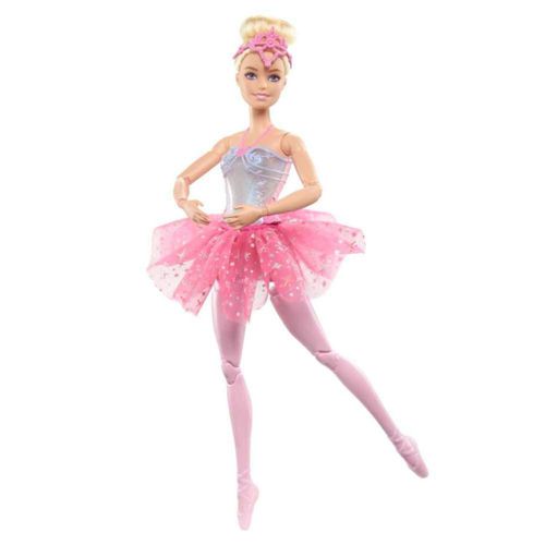 Muñeca Barbie Dreamtopia Bailarina Con Luces Tutú Rosa