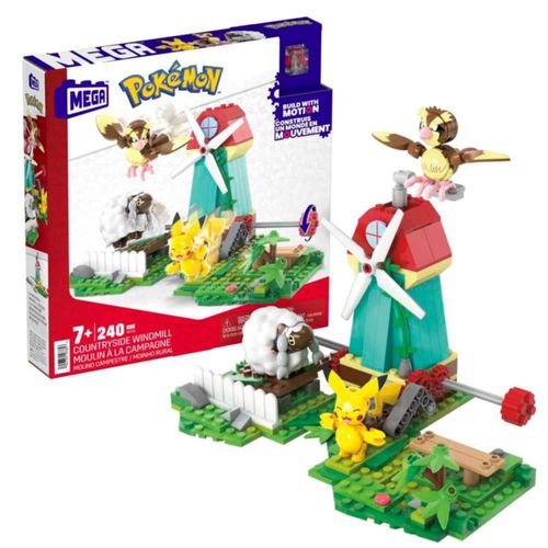 Set De Juego Megabloks Pokemon Molino Campestre