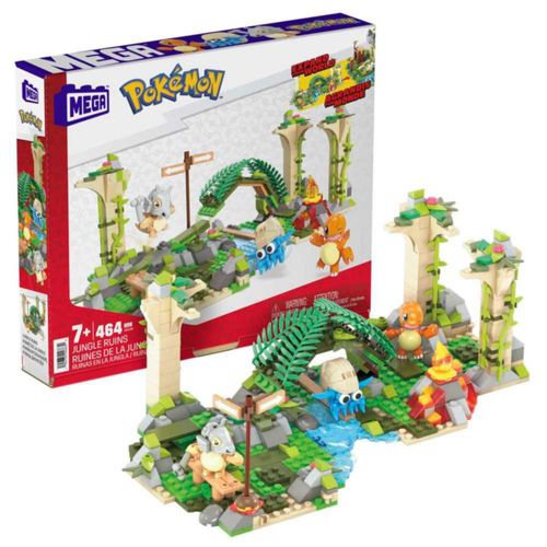 Set De Juego Pokemon Megabloks Construcción De Ruina Olvidada