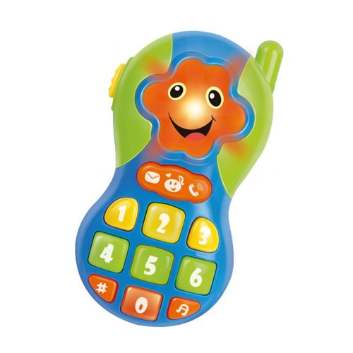 Juguete Para Bebé Benic Baby Musical Phone Celeste