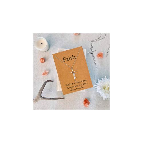 Cadena Faith en Acero