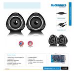 Parlante-Micronics-Rhapsody-Gris