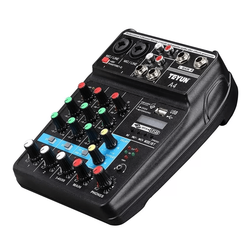 Mezcladora-Mixer-De-Audio-4-Canales-Bluetooth-Mp3-Teyun-A4